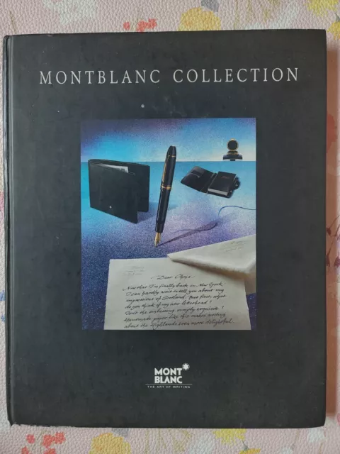 Montblanc Vintage Collection Store sales Manual/ Catalogue