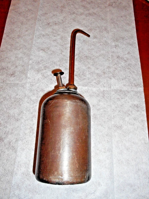 Burette Artisanale En Cuivre Et Laiton – 0,5L – Pour Pizzeria Ou Huile – Neuf