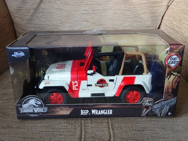 JADA JURASSIC PARK World 1:24 scale diecast model Jeep Wrangler 2022 ...