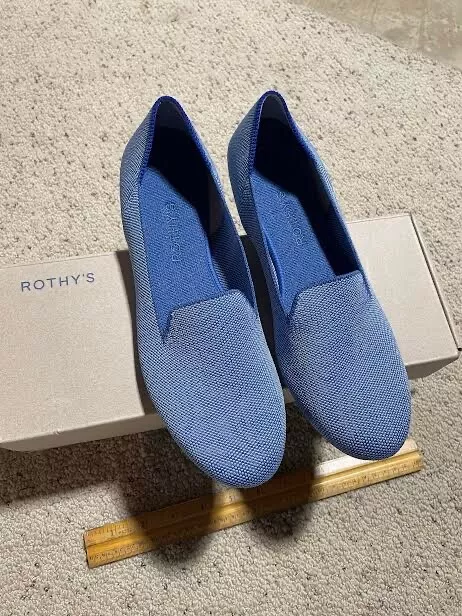 Rothy's womens shoes, size 10, new in box, Tide Pool Blue.