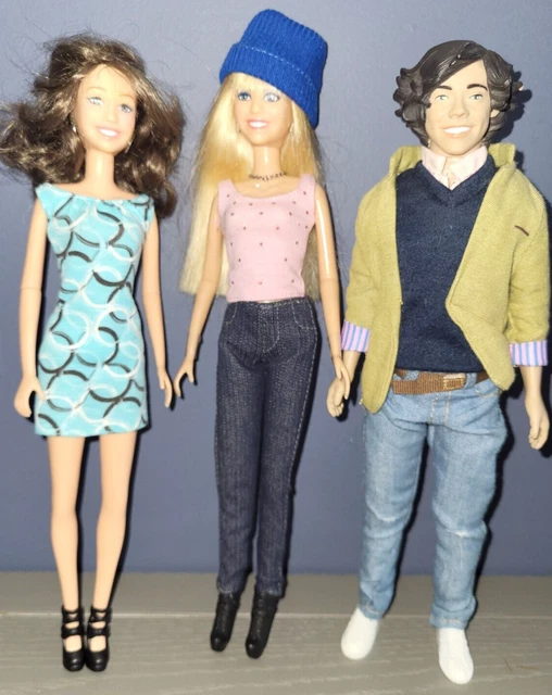 DRESSED HANNAH MONTANA Miley Cyrus Lilly Barbie Harry Styles Ken Boy Doll Lot $13.41 - PicClick CA