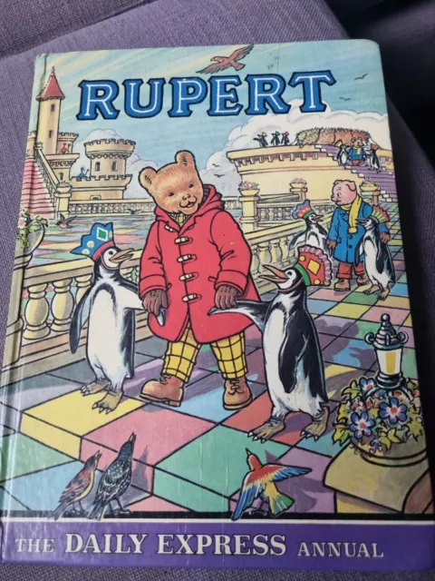 Vintage Rupert The Bear Daily Express Annual 1977