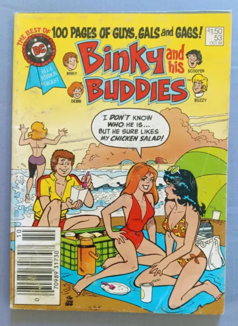 Best Of Dc Blue Ribbon Digest #53, Binky And His Buddies, 1984