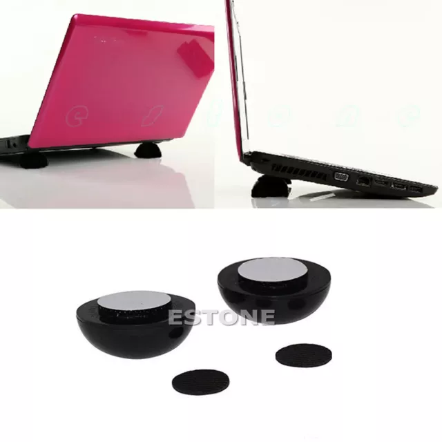 2 Pieces Cooling Pad For MacBook Laptop Cool Ball Heat Dissipation Skidproof Pad