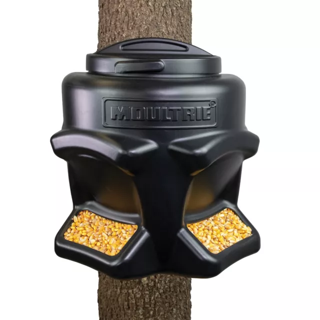 Feed Station Wildlife Gravity Feeder Deer Hunting Hold 50 Pound of Corn Portable