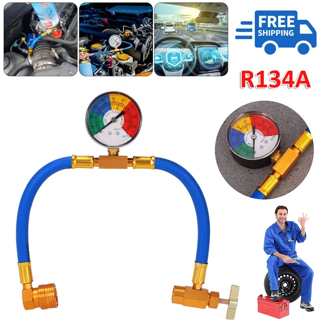 1/2 AC R134A Refrigerant Car Air Conditioning Recharge Measuring Hose