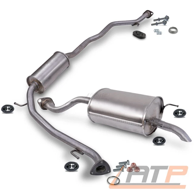 SILENZIATORE SCARICO PER HONDA JAZZ 2 GD 1.2 1.3 DSI iDSI ANNO 02-08