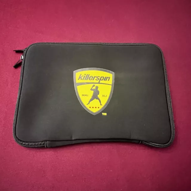 Killerspin Ping Pong Paddle Carry Case Padded Table Tennis Racket Zippered Bag