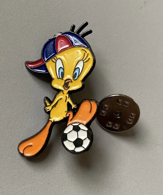 Pin TWEETY als Fußballspieler - Vintage - 1999 - Warner Bros