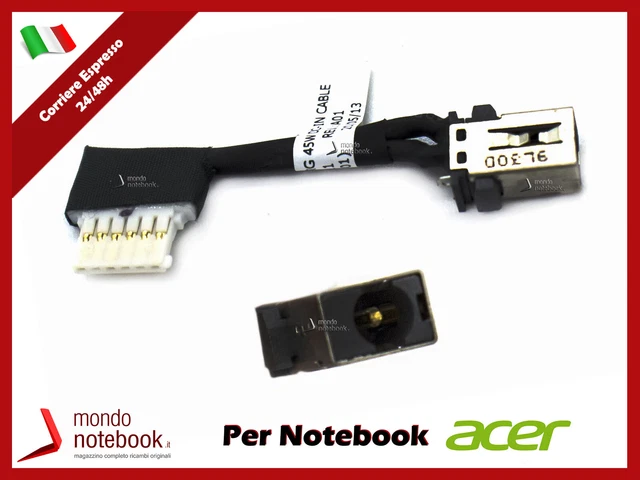 Connettore Alimentazione DC POWER JACK PJ1076 Per Acer Aspire SF315-52G SF314-57G