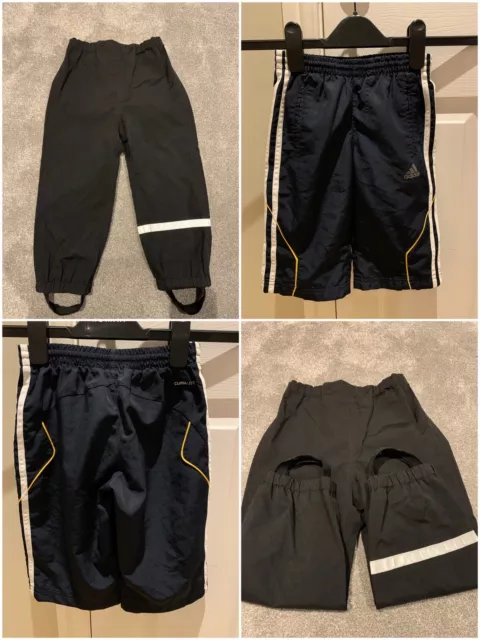 2 X BOYS Bundle 3-4 Years Navy Swim Shorts,Black Waterproof Trousers ...