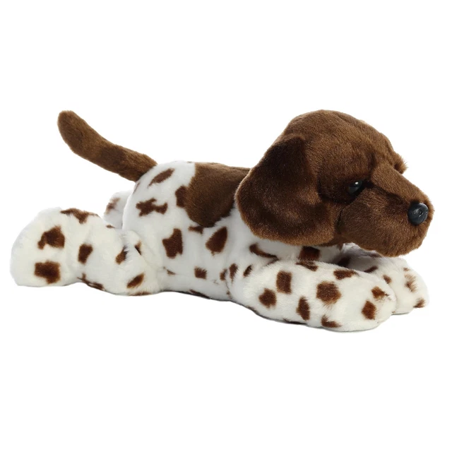 ✪ New AURORA FLOPSIE Stuffed Plush Toy GERMAN SHORTHAIR POINTER Dog Soft Plushie