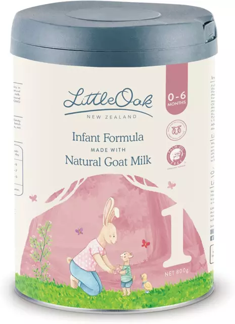 Natural Goat Milk Infant Formula, Stage 1, 0-6 Months, 800Gm Can