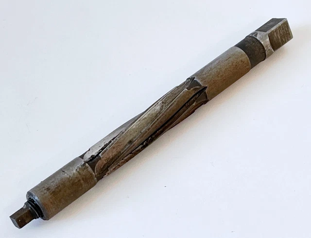 PRATT & WHITNEY 5/8" Spiral 6 Flute Hand Expansion Reamer Adjustable HSS USA