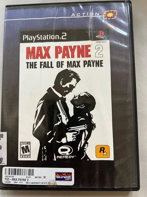 Jeu Max Payne 2: The Fall Of Max Payne PS2 - Version PAL Complète (CIB), Bon état