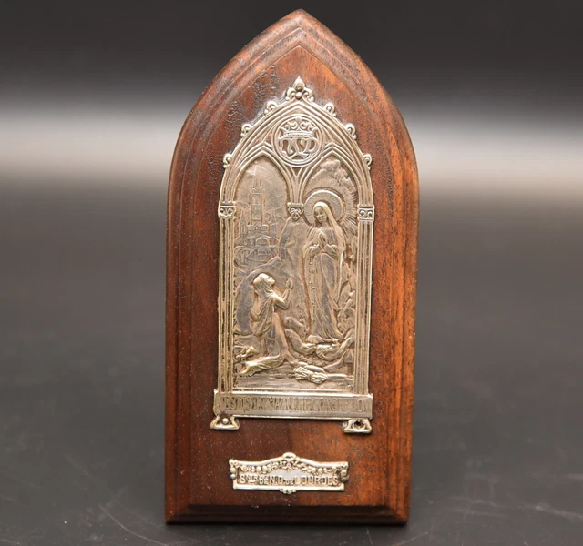 Lourdes Jesús L´Immaculee Concepción Soporte Altar para Casa Recuerdo
