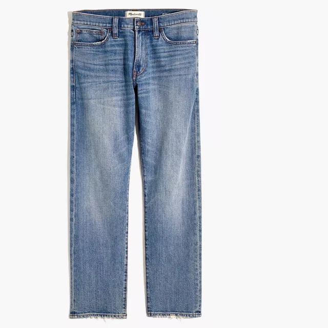 New Madewell Straight Authentic Flex Jeans Kemore Wash Mens 30