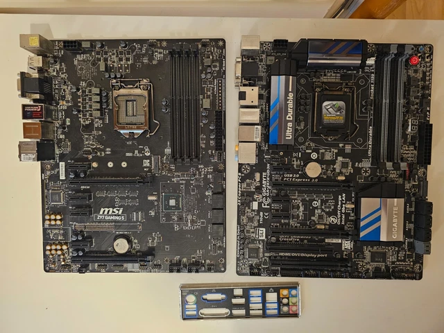 I/O Shield For MSI Z97 Gaming 5 Motherboard – IO Plate, Brand New