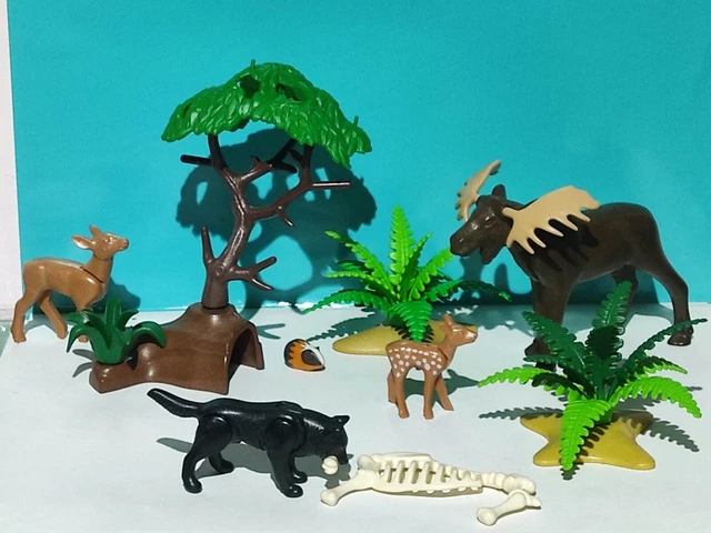 Lot De Figurines Animaux Sauvages PLAYMOBIL, Occasion (lot Aimaux 1)