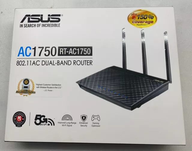ASUS RT-AC66U Dual Band Gigabit Wireless Router Brand New