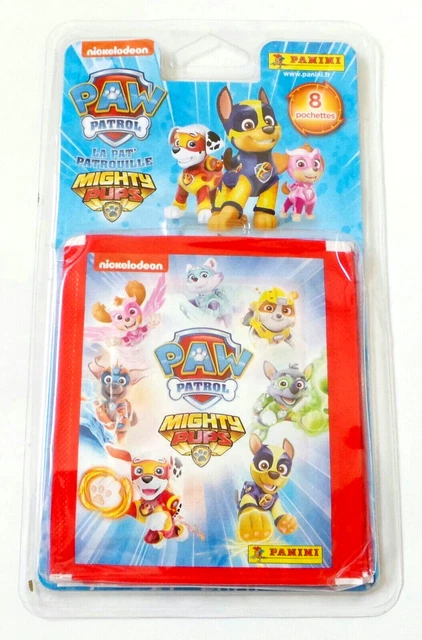 Panini La Pat’Patrouille Le Film – Blister 8 Pochettes (40 Stickers) – Collection Avec Posters Et Stickers Pailletés