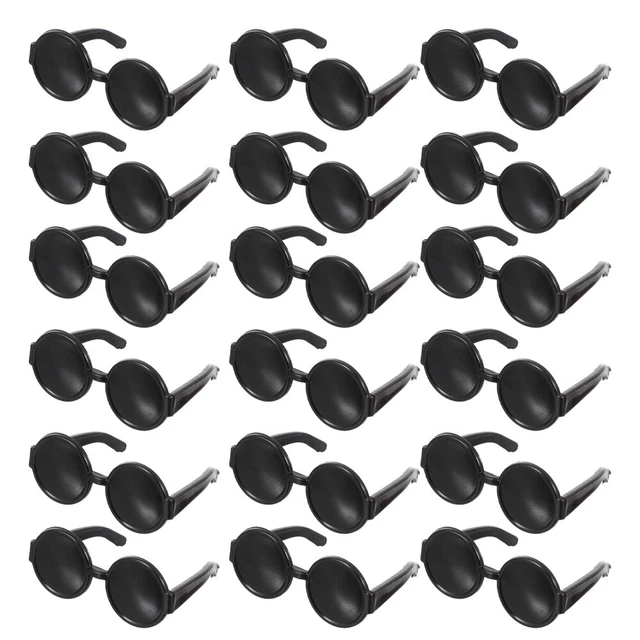 60 Pcs Doll DIY Sunglasses Mini For Dolls Micro Tiny Dollhouse Accessories Bulk