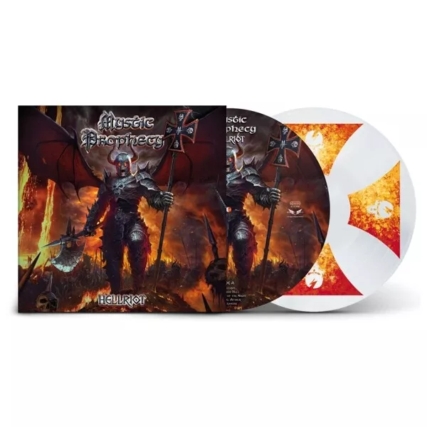 Mystic Prophecy - Hellriot (Ltd.picture White/Firey Cross Lp)   Vinyl Lp Neuf