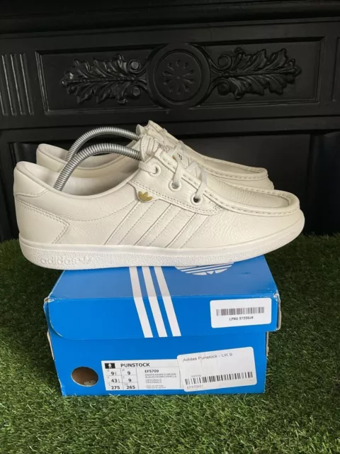 ADIDAS PUNSTOCK UK9 Spzl Rare Worn Once Immaculate White 9 125.00 PicClick UK