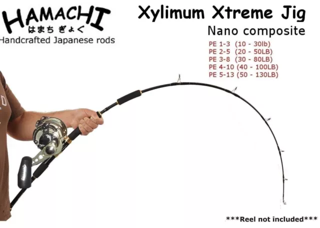 2023 HAMACHI NANO Jig Xtreme 5'6 PE 3 - 8 Japanese jigging fishing