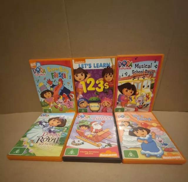 DORA THE EXPLORER DVD Bulk Collection DVDs Kids Children’s Region 4 PAL ...