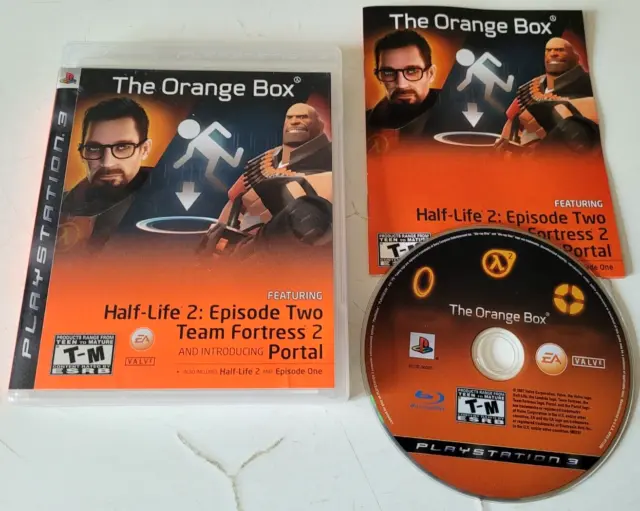 The Orange Box Half-Life 2 Fortress 2 Portal - PlayStation 3 PS3 - Complet - US