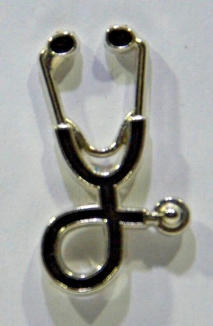 Broche Caducée étoile De Vie Médicale - Symbole Pour Médecin, Infirmière, Ambulancier - 3cm