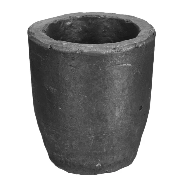 1 pieza taza de fundición de cobre carburo de silicio grafito crisol arcilla de grafito crisol