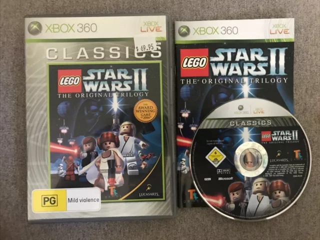 XBOX 360 Game - LEGO STAR WARS II THE ORIGINAL TRILOGY - Complete