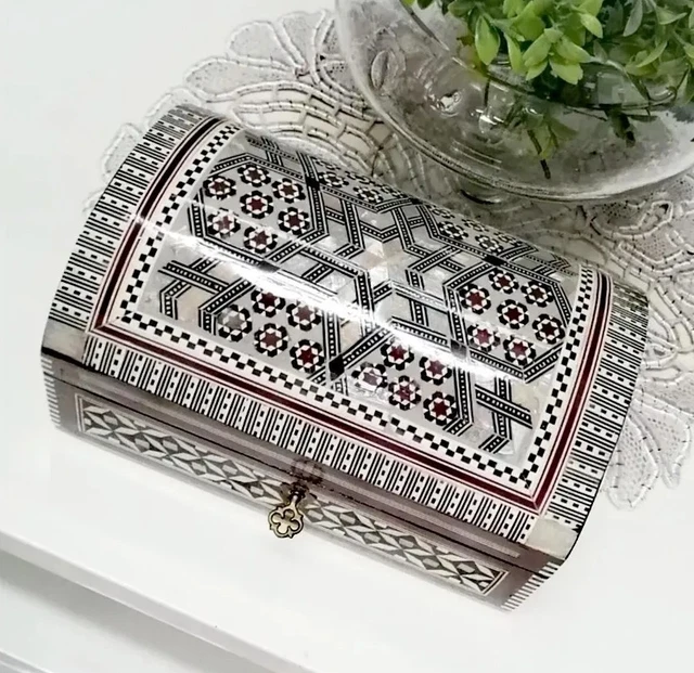 Add a touch of Egyptian luxury to home with this beautiful handmade wooden Box