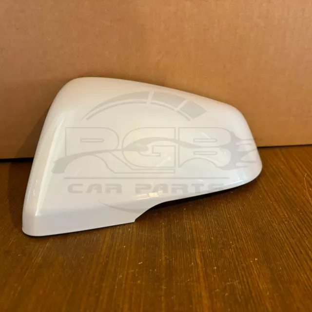 Left Aile Côté mirror cover pour BMW 2 Série F45 F46/X1 F48 Minérale Blanc A96