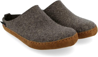 Haflinger Ciabatta Haflinger Radius LANA COTTA donna colore antracite 