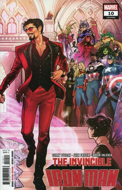 Invincible Iron Man #10 2023 Unread Lucas Werneck Main Cover Marvel Comic