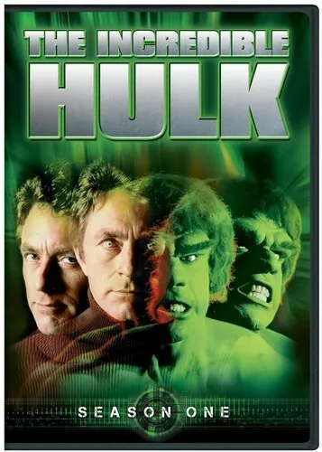 The Incredible Hulk Complete First Season (DVD, 2014, 4-Disc) Hologram Cover