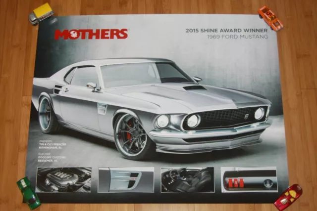 2016 MOTHERS '69 Ford Mustang SEMA Show Promo Poster