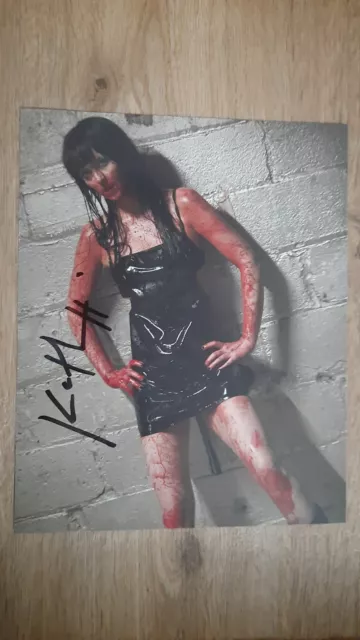 Katharine Isabelle Original Autogramm 20x25 American Mary Ginger Snaps Horror