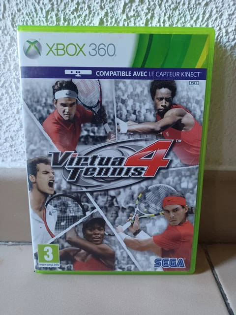 Xbox 360 : Virtua Tennis 4 - PAL Sans Notice.
