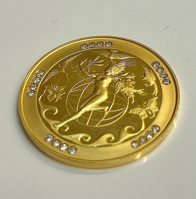 Haowul Moneta Decisione S&igrave;/No In Bronzo Dorato - Moneta Commemorativa Antica Per Collezionisti