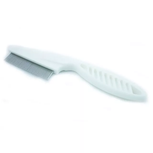 Medisure Metal Nit Hair Comb with Handle Remove Head Lice & Eggs Effectively