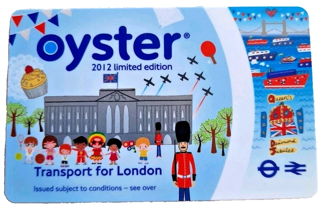 2012 limited edition oyster card Stretch your Oyster card to
