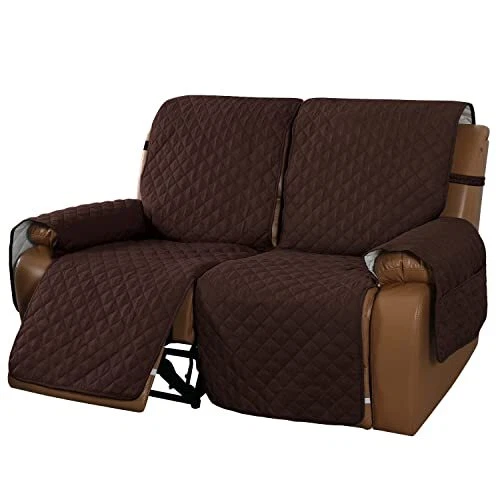 MeilleMaison Recliner Sofa Slipcover Couch Covers for 2 Cushion Couch, Non Sl...