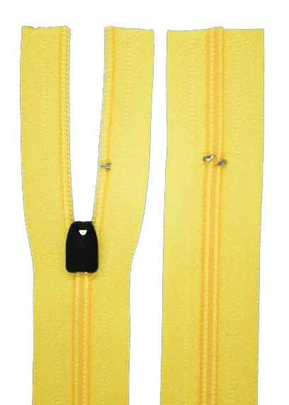 Zip Bed Linen Yellow With Black Wäschschieber Length To 200 CM