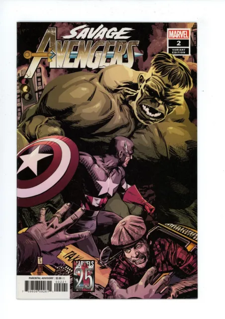 Savage Avengers #2  (2019) Marvel Comics Coker Marvels 25Th Tribute Var