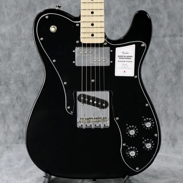 Fender Made IN Japan Traditional 70s Telecaster Custom Schwarz E-Gitarre Neu