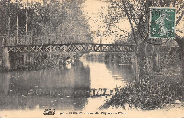 91-Brunoy-Passerelle D Epinay Sur L Yerre-N�6031-F/0021